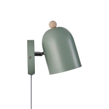 Nordlux - Faretto da parete GASTON 1xE27/15W/230V verde