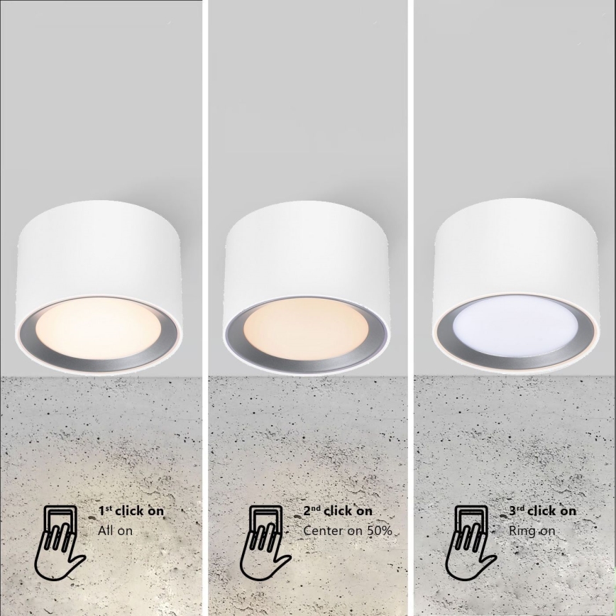 Nordlux - Faretto LED da bagno LANDON LED/6,5W/230V IP44 bianco