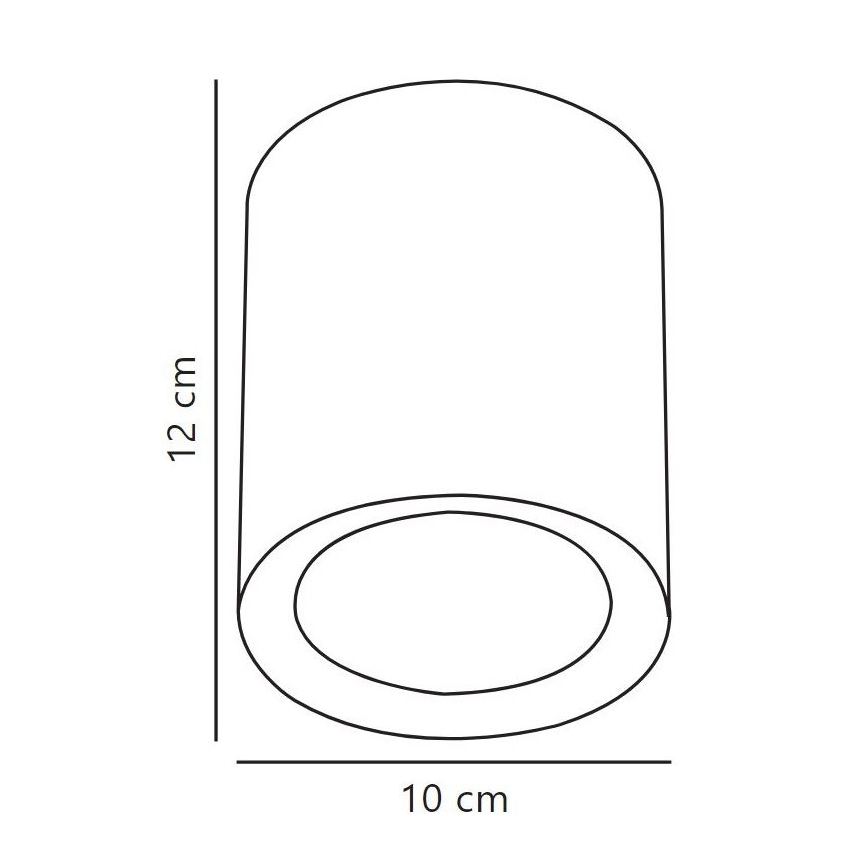 Nordlux - Faretto LED FALLON LONG LED/5,5W/230V nero