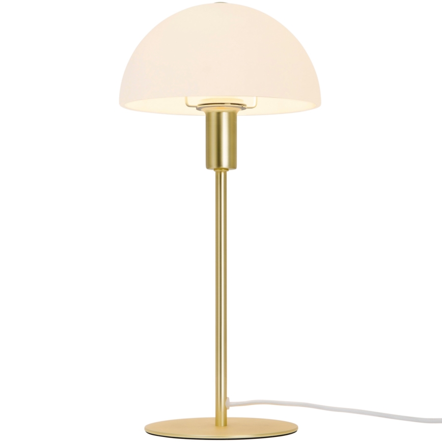 Nordlux - Lampada da tavolo ELLEN 1xE14/40W/230V oro/bianco