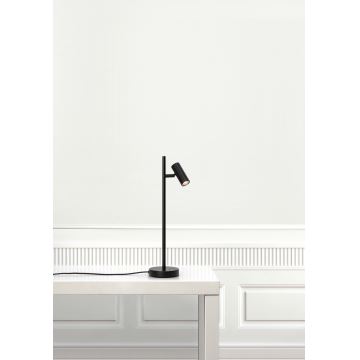 Nordlux - Lampada da tavolo LED dimmerabile OMARI LED/3,2W/230V nero