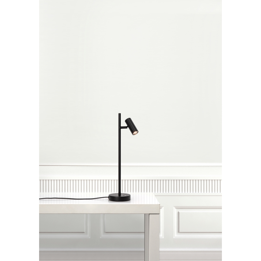 Nordlux - Lampada da tavolo LED dimmerabile OMARI LED/3,2W/230V nero