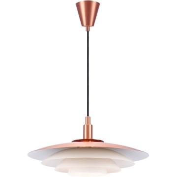 Nordlux - Lampadario a sospensione con filo BRETAGNE 1xG9/25W/230V Oro rosa