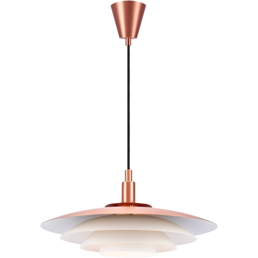 Nordlux - Lampadario a sospensione con filo BRETAGNE 1xG9/25W/230V Oro rosa