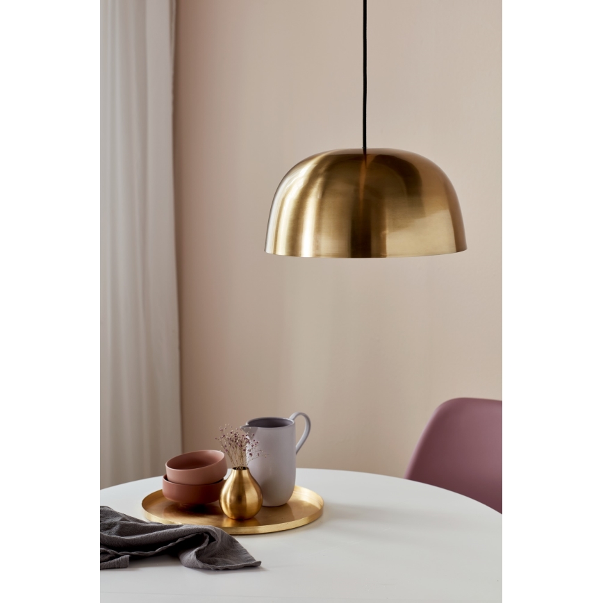 Nordlux - Lampadario a sospensione con filo CERA 1xE27/60W/230V oro