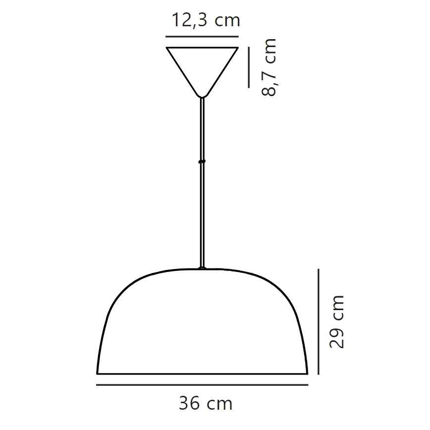 Nordlux - Lampadario a sospensione con filo CERA 1xE27/60W/230V oro