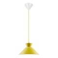 Nordlux - Lampadario a sospensione con filo DIAL 1xE27/40W/230V diametro 25 cm giallo