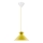 Nordlux - Lampadario a sospensione con filo DIAL 1xE27/40W/230V diametro 25 cm giallo