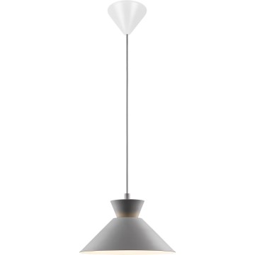 Nordlux - Lampadario a sospensione con filo DIAL 1xE27/40W/230V diametro 25 cm grigio