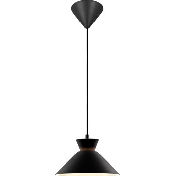 Nordlux - Lampadario a sospensione con filo DIAL 1xE27/40W/230V diametro 25 cm nero