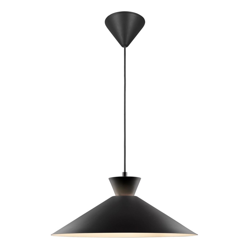 Nordlux - Lampadario a sospensione con filo DIAL 1xE27/40W/230V diametro 45 cm nero