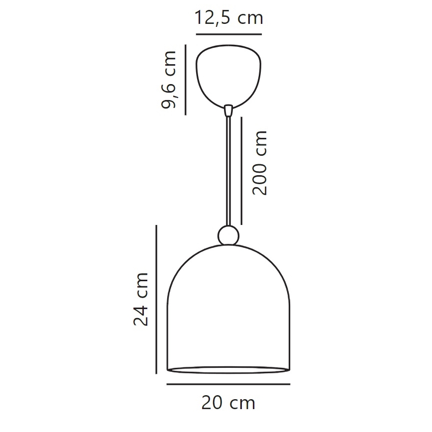 Nordlux - Lampadario a sospensione con filo GASTON 1xE27/40W/230V rosa/bianco