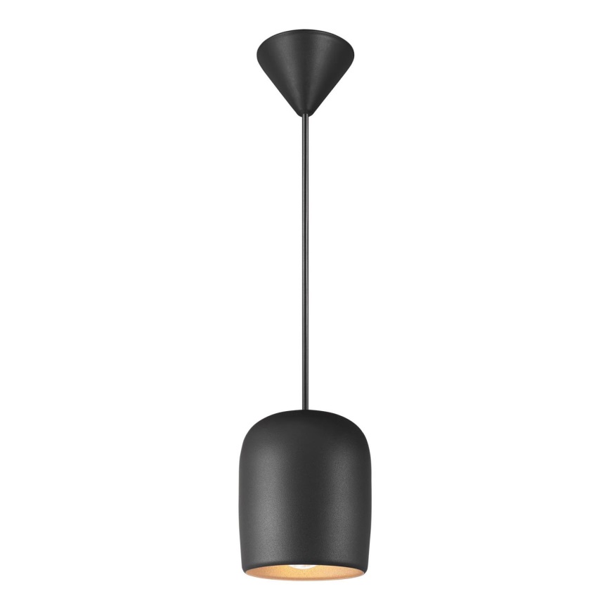 Nordlux - Lampadario a sospensione con filo NOTTI 1xE27/25W/230V nero