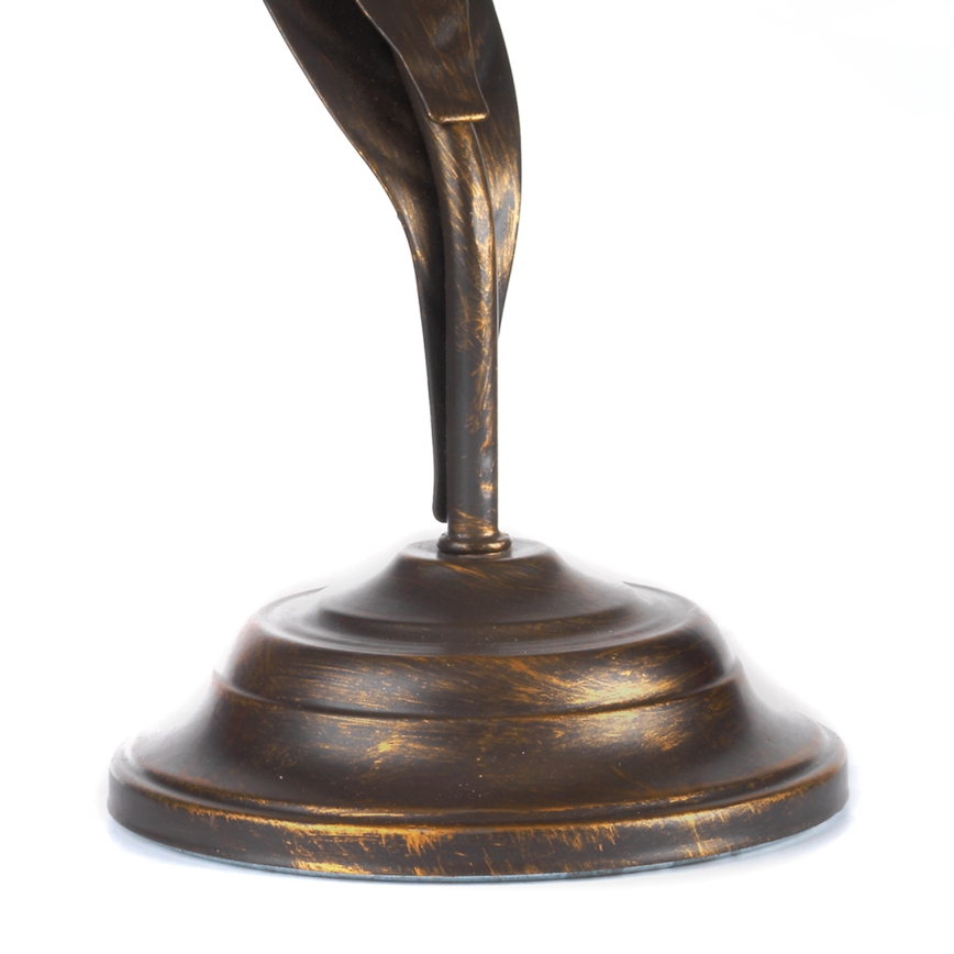 ONLI - Lampada da tavolo ALGA 1xE14/6W/230V 38 cm bronzo
