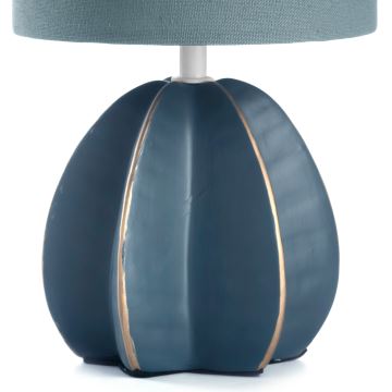 ONLI - Lampada da tavolo CARAMBOLA 1xE14/6W/230V blu