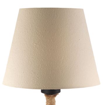 ONLI - Lampada da tavolo CORDA 1xE27/22W/230V 32 cm beige