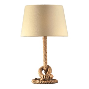 ONLI - Lampada da tavolo CORDA 1xE27/22W/230V 50 cm beige