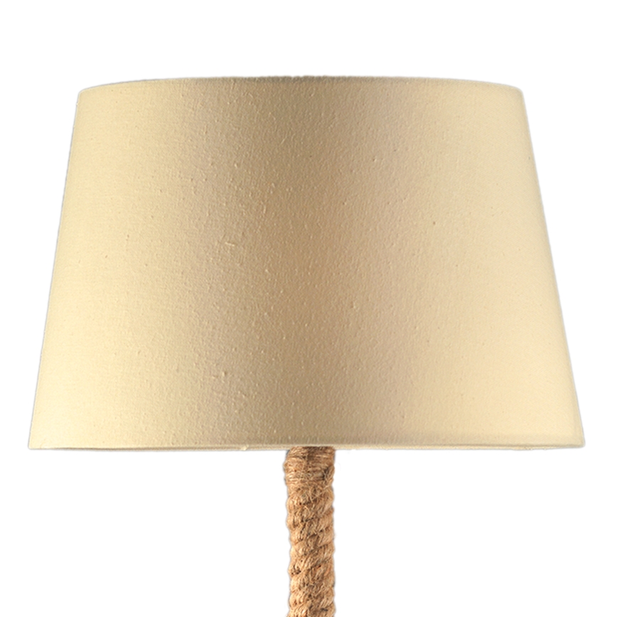 ONLI - Lampada da tavolo CORDA 1xE27/22W/230V 50 cm beige