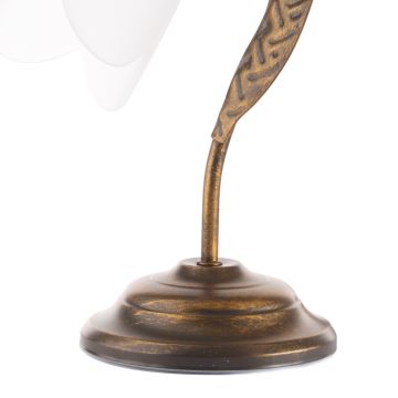 ONLI - Lampada da tavolo DOPPIO GIRO 1xE14/6W/230V bronzo