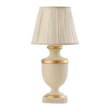 ONLI - Lampada da tavolo IMPERIALE 1xE27/22W/230V 56 cm beige