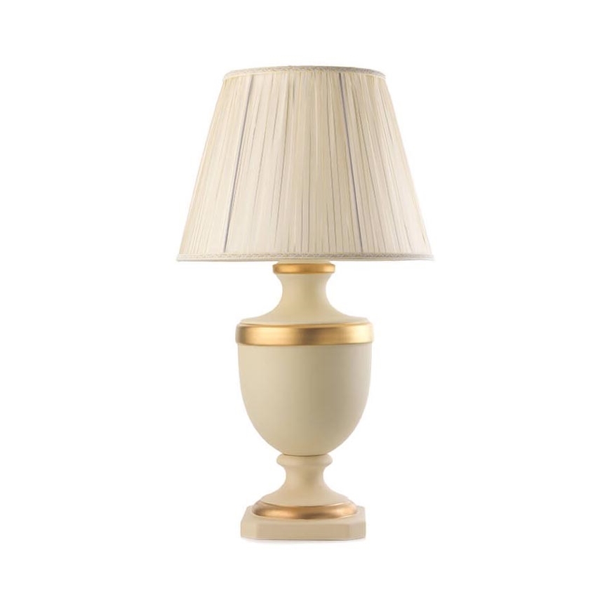 ONLI - Lampada da tavolo IMPERIALE 1xE27/22W/230V 72 cm beige