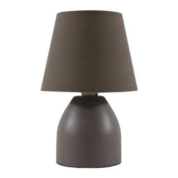 ONLI - Lampada da tavolo NANO 1xE14/6W/230V marrone 19 cm