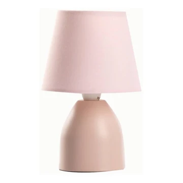 ONLI - Lampada da tavolo NANO 1xE14/6W/230V rosa 19 cm