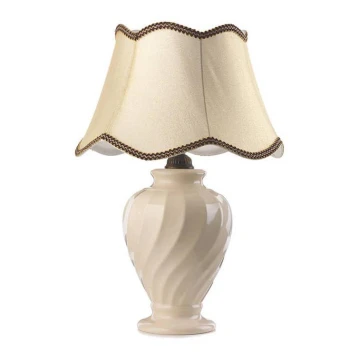 ONLI - Lampada da tavolo VORTICE 1xE27/22W/230V 60 cm beige