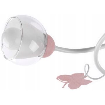 ONLI - Lampadario a plafone per bambini BUTTERFLY 3xE14/6W/230V