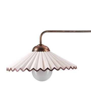 ONLI - Lampadario a sospensione con catena ROSINA 2xE27/22W/230V bronzo