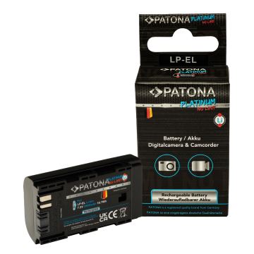 PATONA - Accumulatore Canon LP-EL 2600mAh Li-Ion Platinum per photoflash Speedlite EL-1