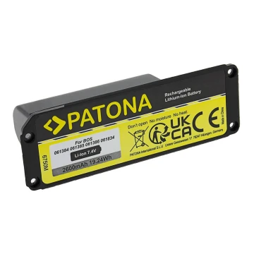 PATONA - Accumulatore per BOSE Soundlink Mini 1 2600mAh 7,4V Li-lon + tools