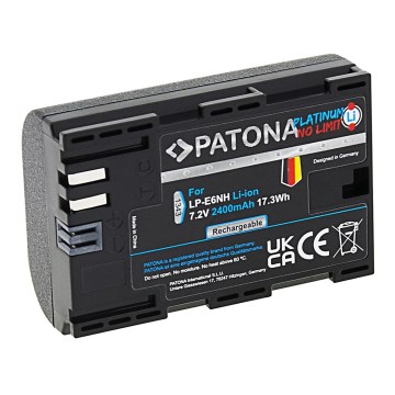PATONA - Batteria Aku Canon LP-E6NH 2400mAh Li-Ion Platinum EOS R5/R6