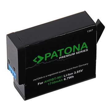 PATONA - Batteria Aku GoPro Hero 91730mAh Li-Ion Premium