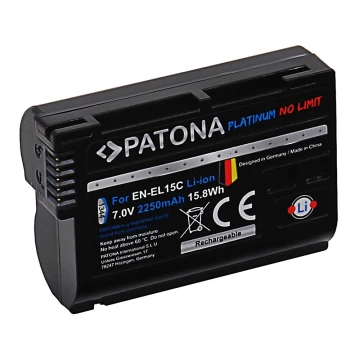 PATONA - Batteria Aku Nikon EN-EL15C 2250mAh Li-Ion Platinum