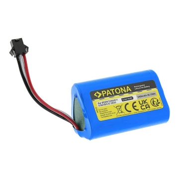 PATONA - Batteria Ecovacs Deebot D36 serie 3400mAh Li-lon 10,8V