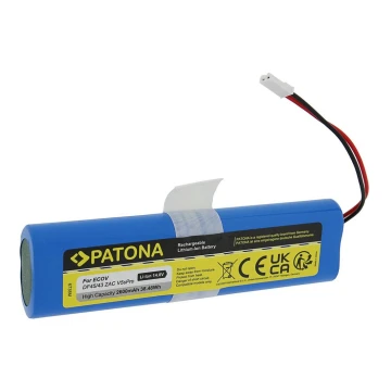 PATONA - Batteria Ecovacs Deebot DF45/iLife V50/V5s/V8s 2600mAh Li-lon 14,8V