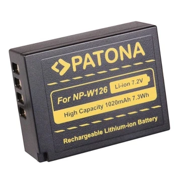 PATONA - Batteria Fuji NP-W126 1020mAh Li-Ion