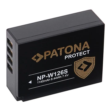 PATONA - Batteria Fuji NP-W126S 1140mAh Li-Ion Protect