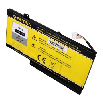 PATONA - Batteria HP Pavilion 13/15 3800mAh Li-Pol 11.4V NP03XL