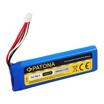 PATONA - Batteria JBL Flip 3 3000mAh 3,7V Li-Pol