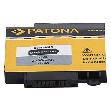 PATONA - Batteria Lenovo Thinkpad T460S/T470S 2000mAh Li-Pol 11,4V 01AV405