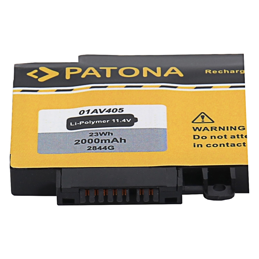 PATONA - Batteria Lenovo Thinkpad T460S/T470S 2000mAh Li-Pol 11,4V 01AV405