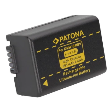 PATONA - Batteria Panasonic DMW-BMB9 895mAh Li-Ion