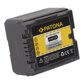 PATONA - Batteria Panasonic VW-VBG130 1200mAh Li-Ion