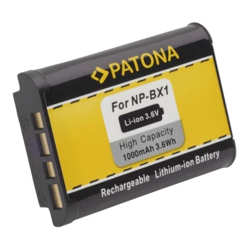 PATONA - Batteria Sony NP-BX1 1000mAh Li-Ion