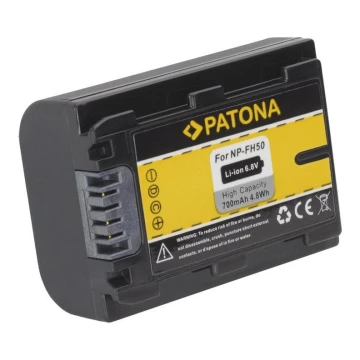 PATONA - Batteria Sony NP-FH50 700mAh Li-Ion