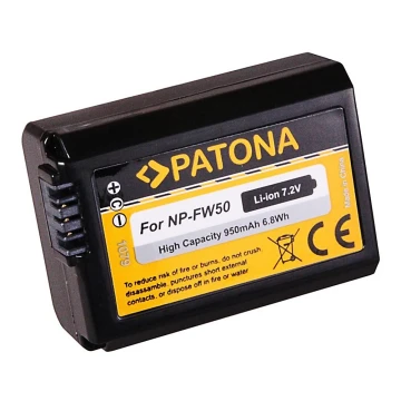 PATONA - Batteria Sony NP-FW50 950mAh Li-Ion