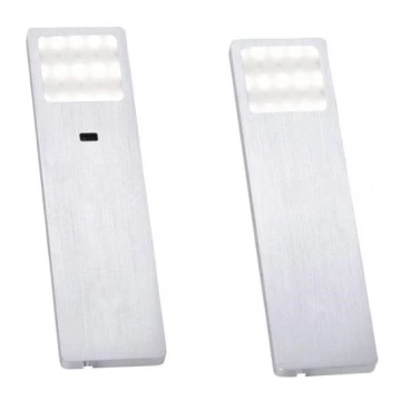 Paul Neuhaus 1120-95-2 - SET 2x LED Illuminazione per mobili con sensore HELENA LED/2W/230V