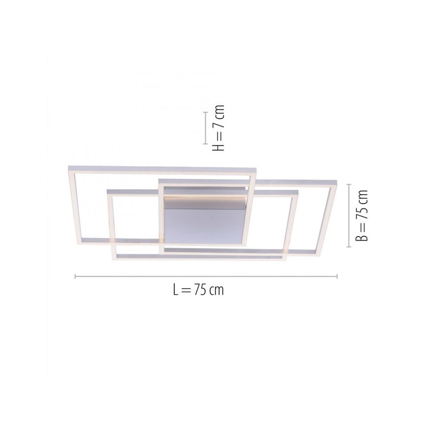 Paul Neuhaus 8256-55 - plafoniera LED dimmerabile INIGO 3xLED/16W/230V